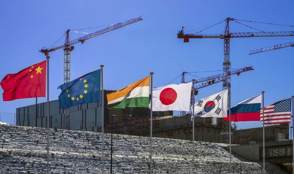 中央トカマク建屋建設完了